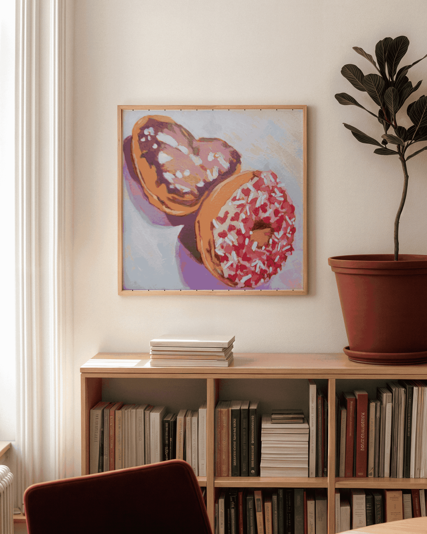 Love Donuts Print