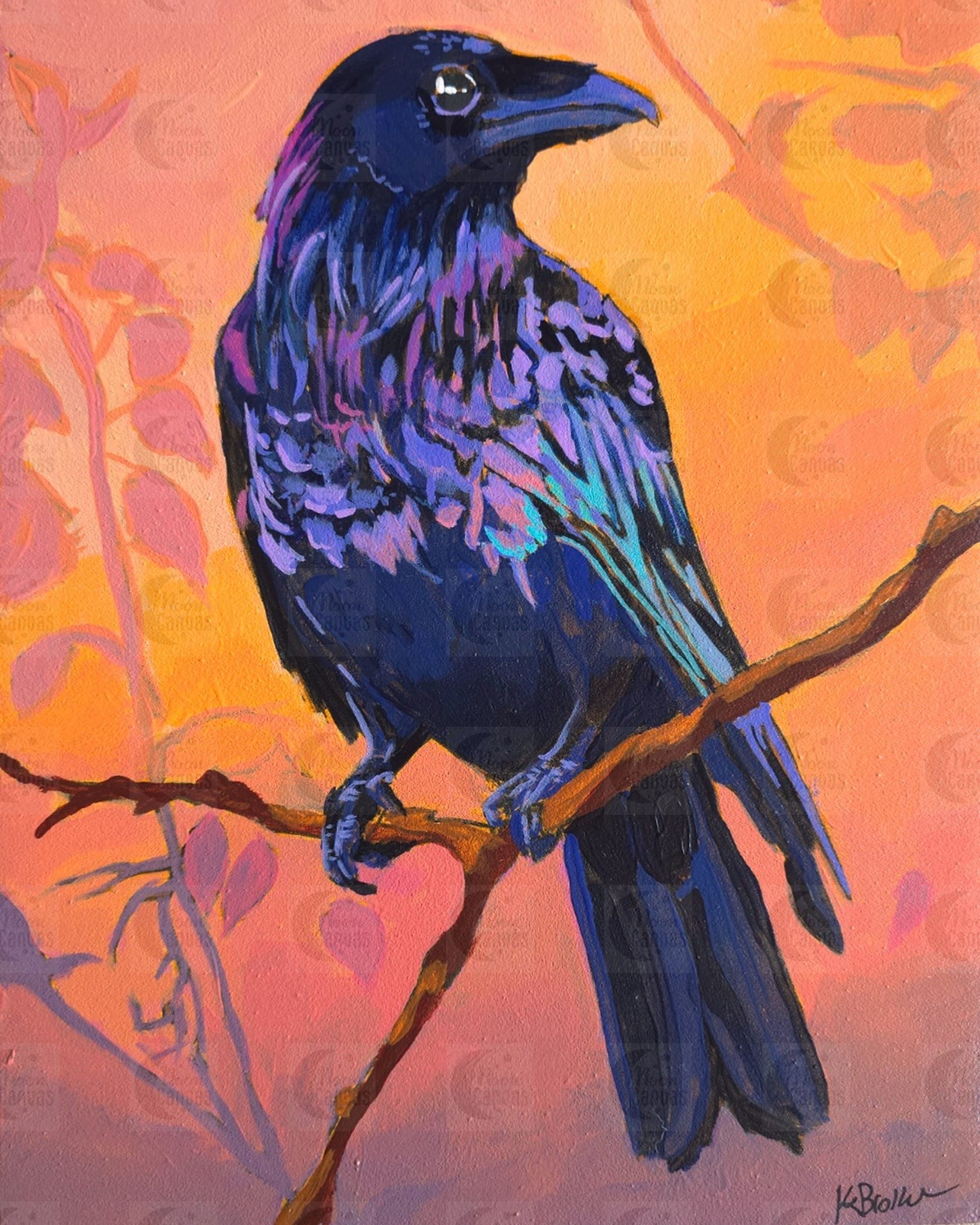Rainbow in Black Limited Edition Giclee Print