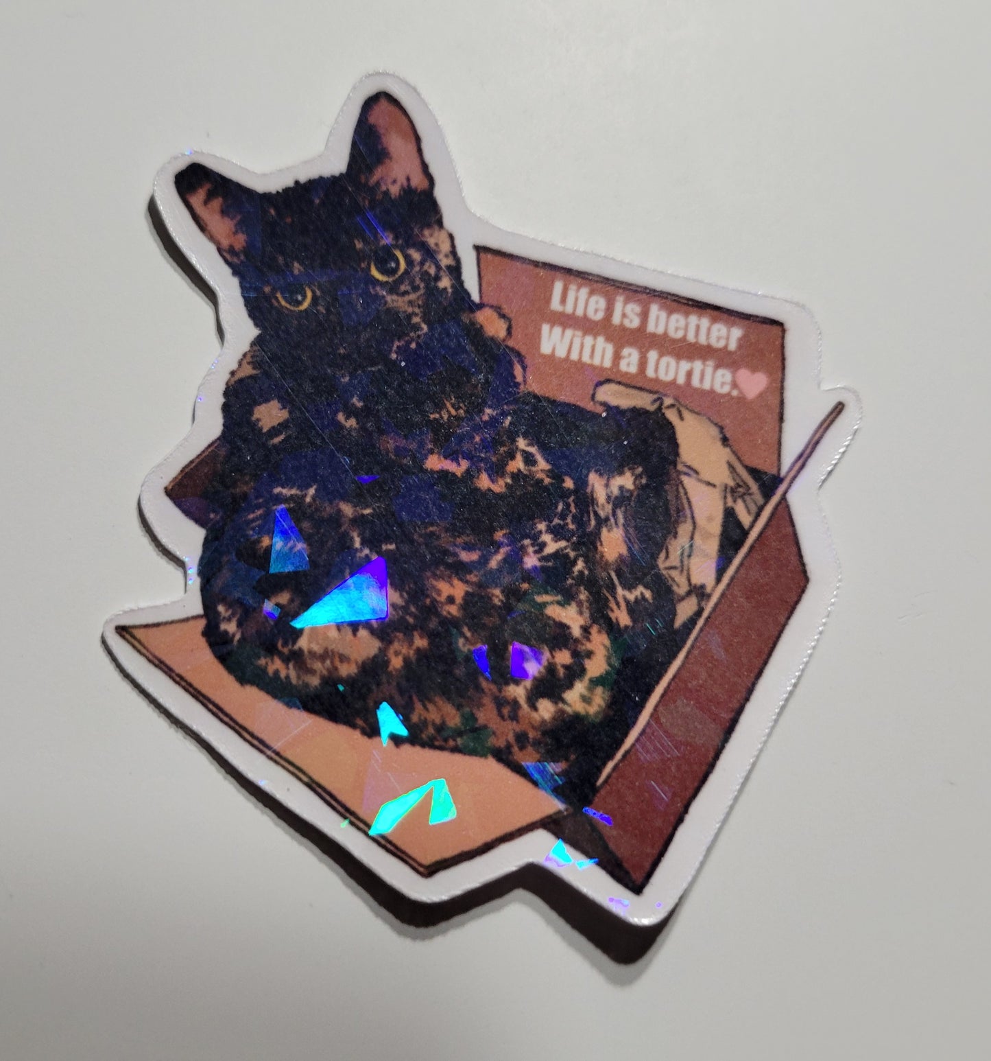 Tortie Cat Sticker