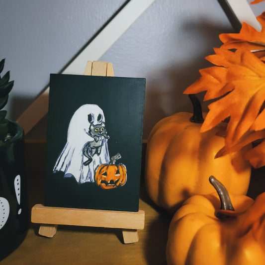 Sweet Spirit Mini Painting + Wooden Easel Set