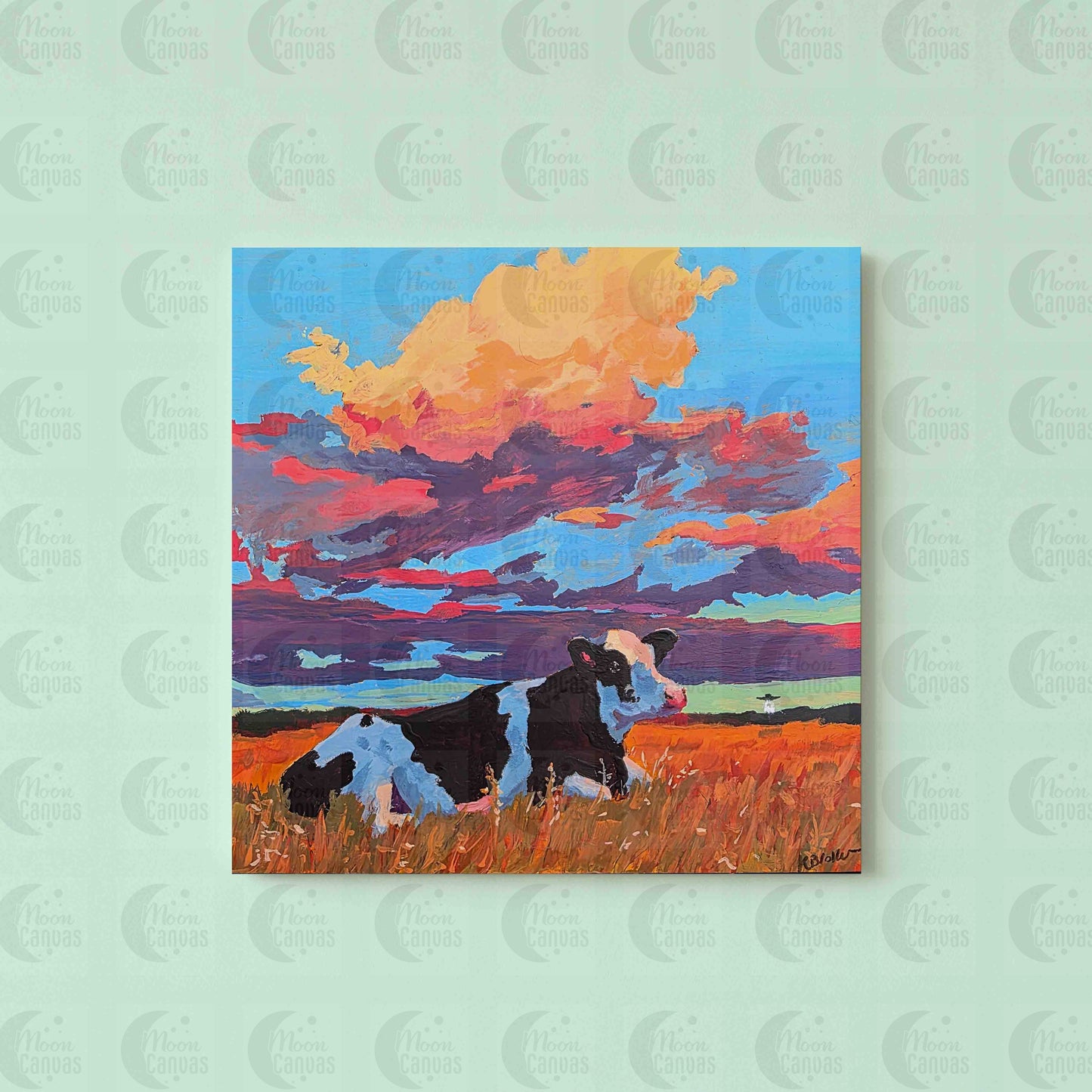 Moo-Beams Limited Edition Giclee Print